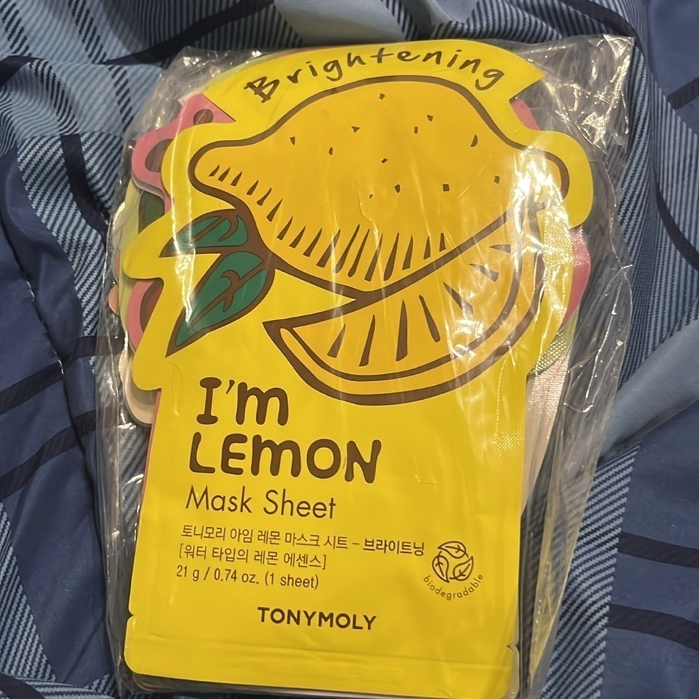*New* TONYMOLY I'm Real Sheet Mask, Pack of 10 !!! - Picture 12 of 12